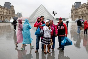 Selfie stick Paris