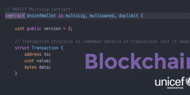 Unicef-blockchain