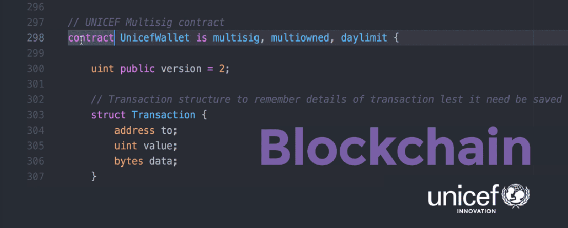 Unicef-blockchain