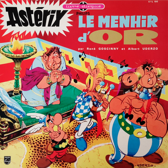 Asterix-Menhir-Or-Albert-Rene